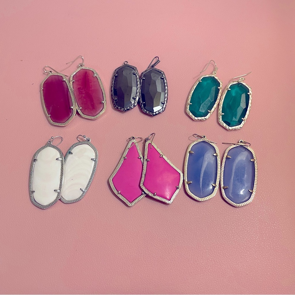 Kendra Scott Elle drop earrings in assorted colors